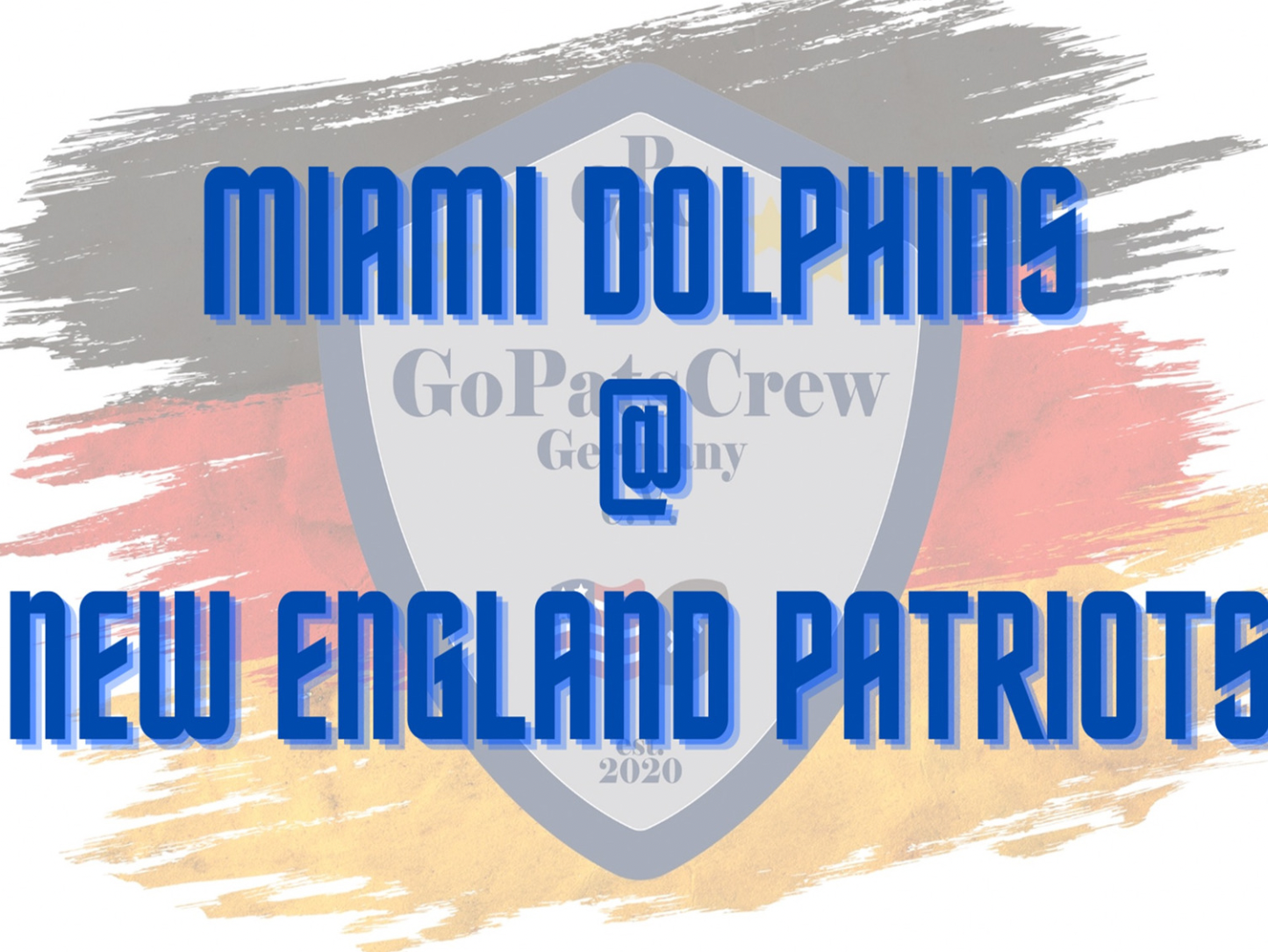 Miami Dolphins @ New England Patriots