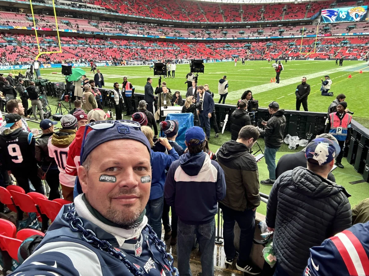 2024 spielten die Patriots gegen die Jaguars in Wembley - Foto: GPC